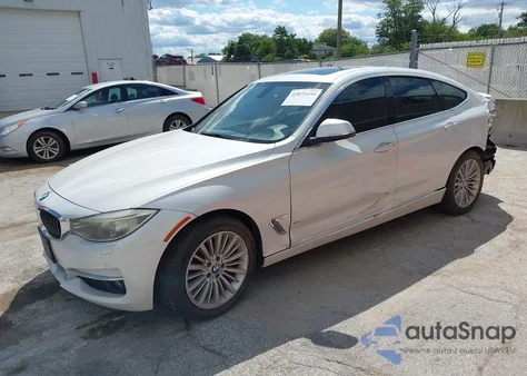 2014 BMW 335I Gran Turismo xDrive from USA, damaged, VIN WBA3X9C53ED867619
